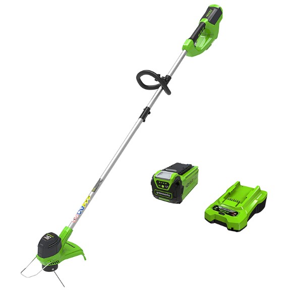 cordless string trimmer with wheels