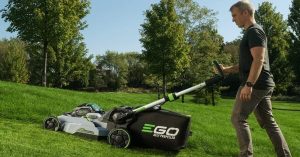 Ego select cut lawn mower
